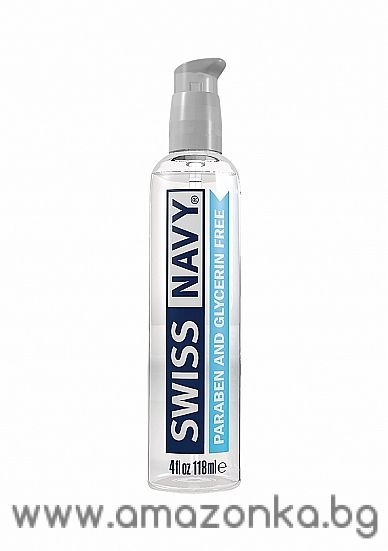 Paraben/Glycerin-Free - Water-Based Lubricant - 118ml- Swiss Navy®