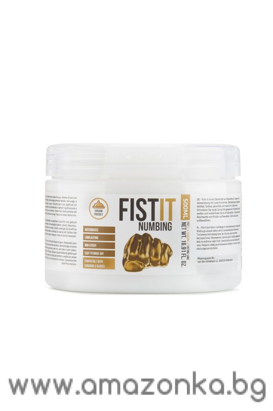 Обезболяващ фистинг гел-лубрикант Fist-it Numbing 500 ml