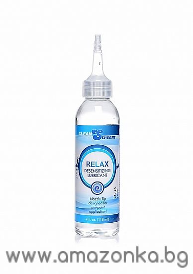 Relax - Desensitizing Lubricant with Mouthpiece - 4 fl oz / 120 ml