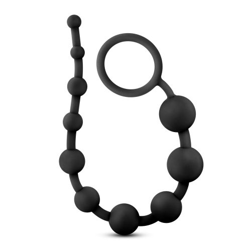 PERFORMANCE SILICONE ANAL BEADS BLACK