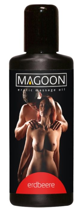 Еротично масажно олио Magoon Strawberry-100ml