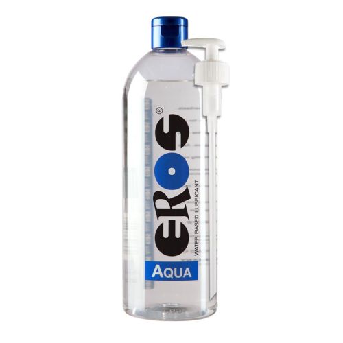 Лубрикант на водна основа с помпа.EROS Lub Aqua Bottele with Dispenser 1000 ml