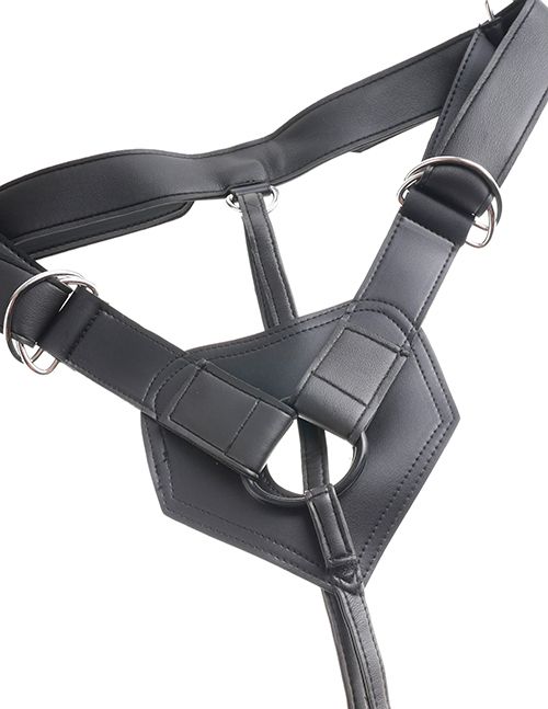 KING COCK STRAP-ON HARNESS W/7 FLESH