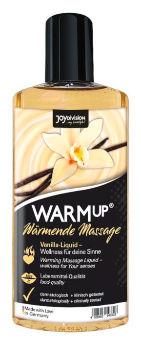 Масажна течност- WARMup Vanilla 150ml.