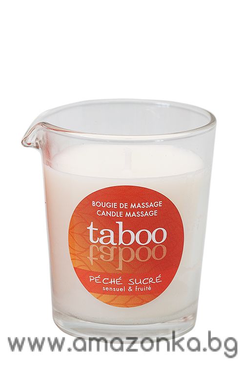 TABOO PECHE SUCRE CANDLE FOR HER 60g