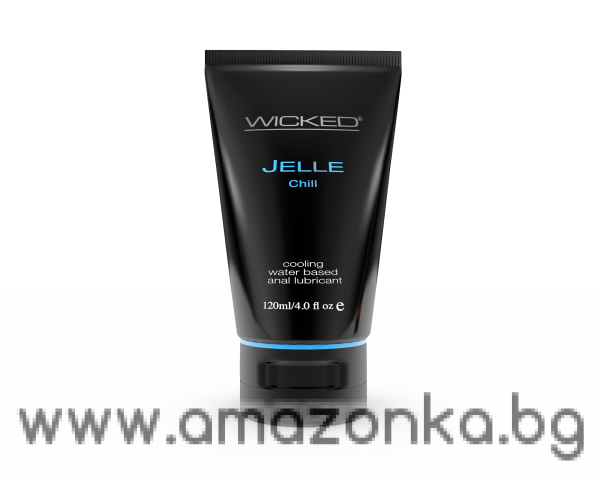 WICKED JELLE CHILL ANAL LUBRICANT 120ML