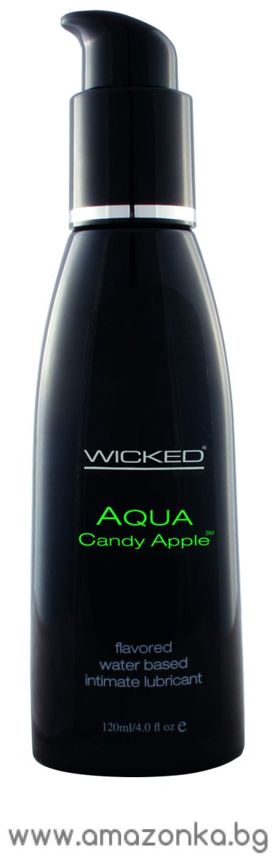 WICKED AQUA CANDY APPLE FLAVORED 120ML