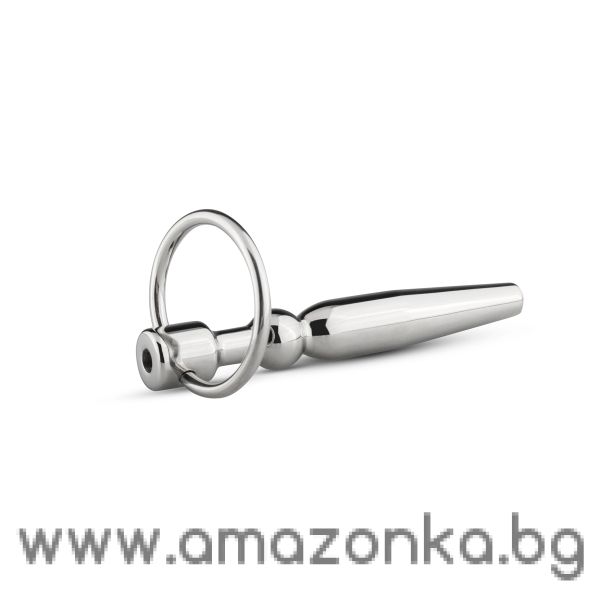 Hollow Penis Plug with Ring