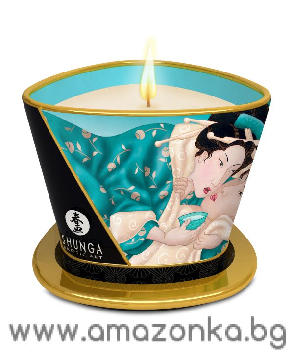 "Shunga" Масажна свещ MASSAGE CANDLE ISLAND BLOSSOMS170ml.