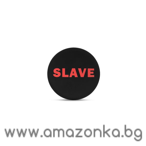 TEMPTASIA SLAVE PLUG BLACK