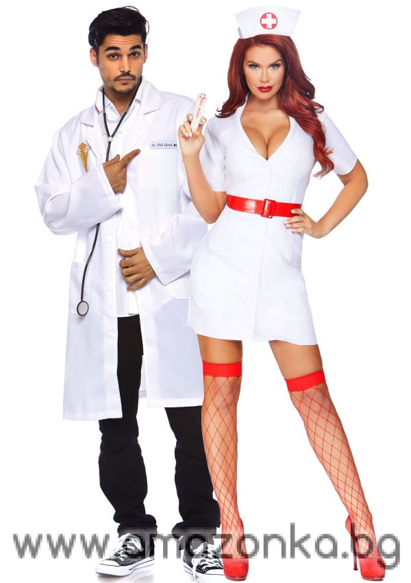TLC Nurse Costume Leg Avenue Size;S / Size;M