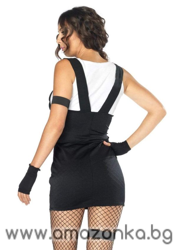Leg Avenue Costume, Sultry SWAT Officer, includes tank dress wi S/M