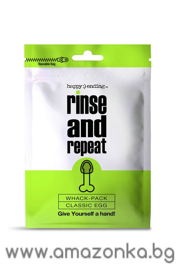 HAPPY ENDING RINSE AND REPEAT WHACK PACK EGG