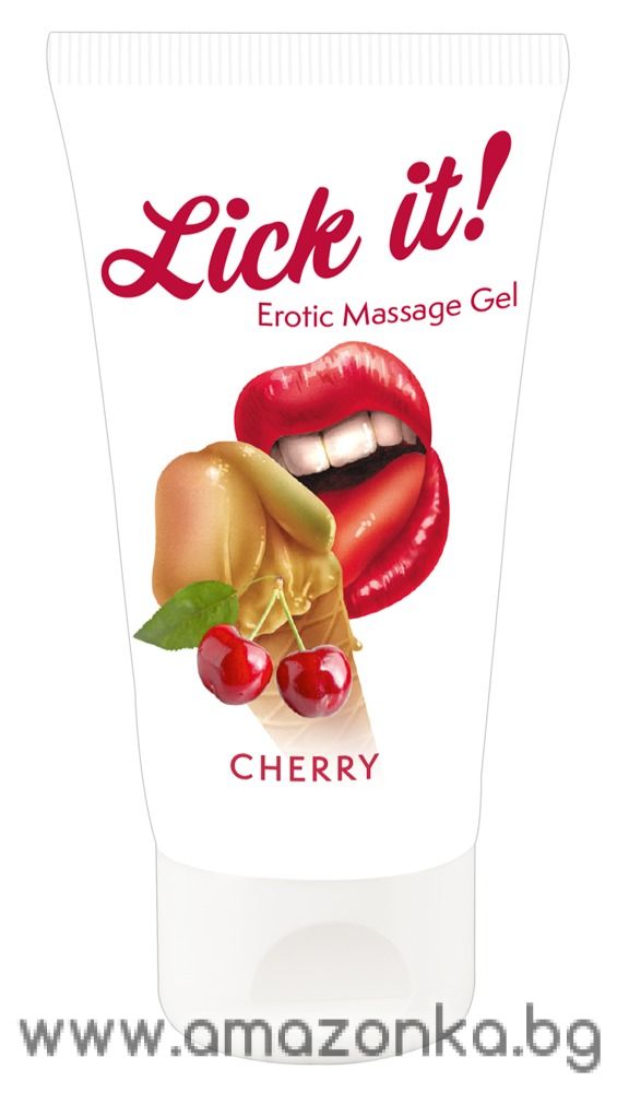 Erotic Massage Gel Cherry 50 ml