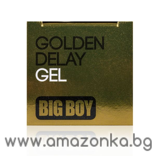 Big Boy Golden Delay Gel-Гел за забавяне на еякулацията