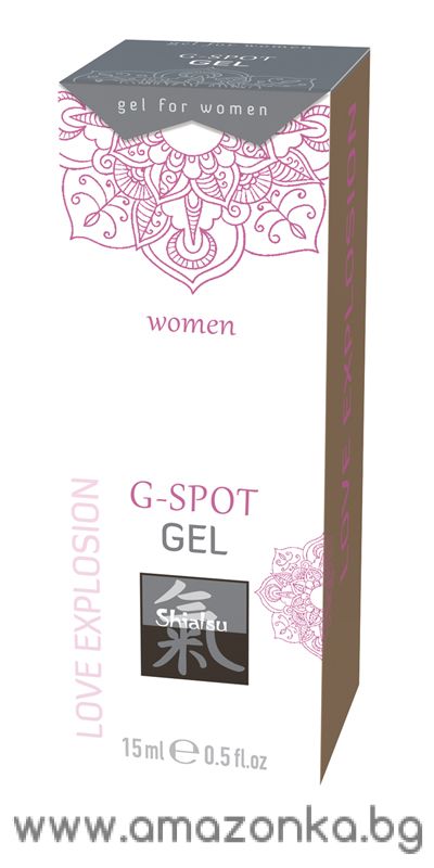 Гел за стимулация на G-точката 15ml.-Stimulating G-Spot Gel SHIATSU