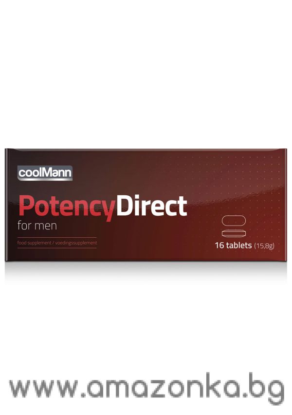 Таблетки за ерекция и високо либидо 16броя-Potency Direct Erection Tabs