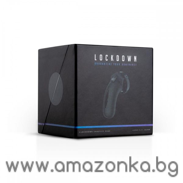 Lockdown Chastity Cage - Large6,5/165mm