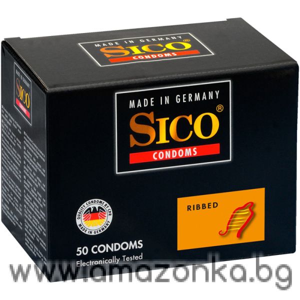 Sico Ribbed -1-Condom-52 mm