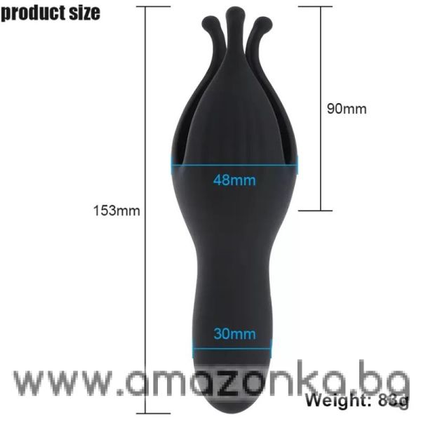 TORO Krone Tip Cup Masturbator for Men Silicone USB