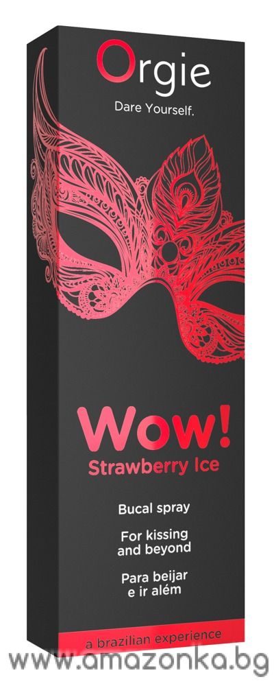 Wow! Strawberry Ice Bucal Spray