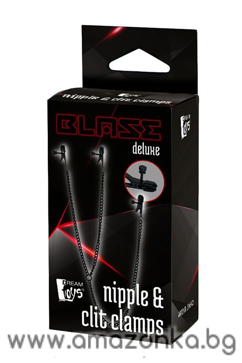 BLAZE DELUXE NIPPLE & CLIT CLAMPS