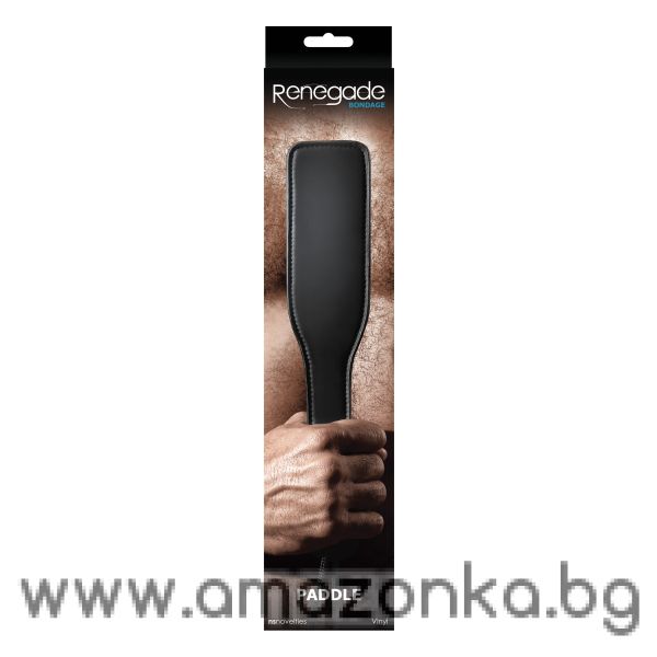 RENEGADE BONDAGE PADDLE BLACK