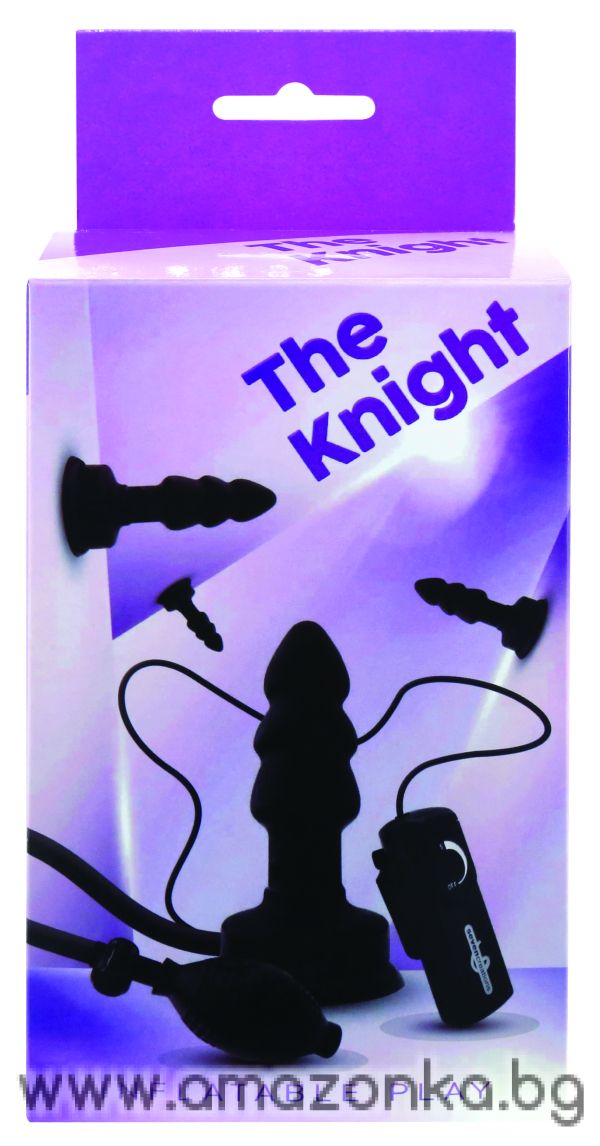 THE KNIGHT INFLATABLE VIBRATING PLUG
