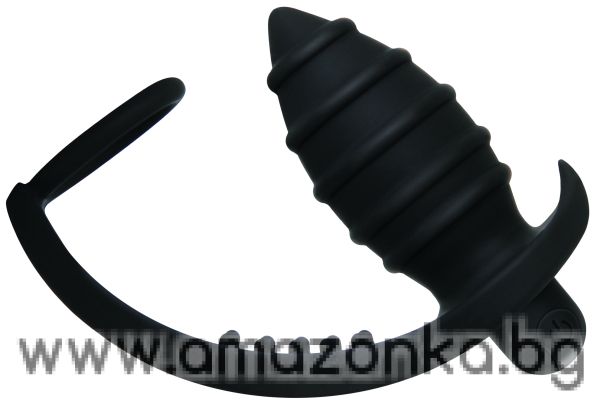 ZERO TOLERANCE RECHARGEABLE COCKRING & ANAL VIBE BLACK