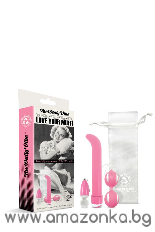 THE DAILY VIBE THE DAILY VIBE™ SPECIAL EDITION TOY KIT LOVE YOUR MUFF