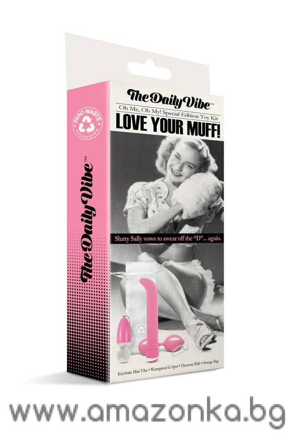 THE DAILY VIBE THE DAILY VIBE™ SPECIAL EDITION TOY KIT LOVE YOUR MUFF