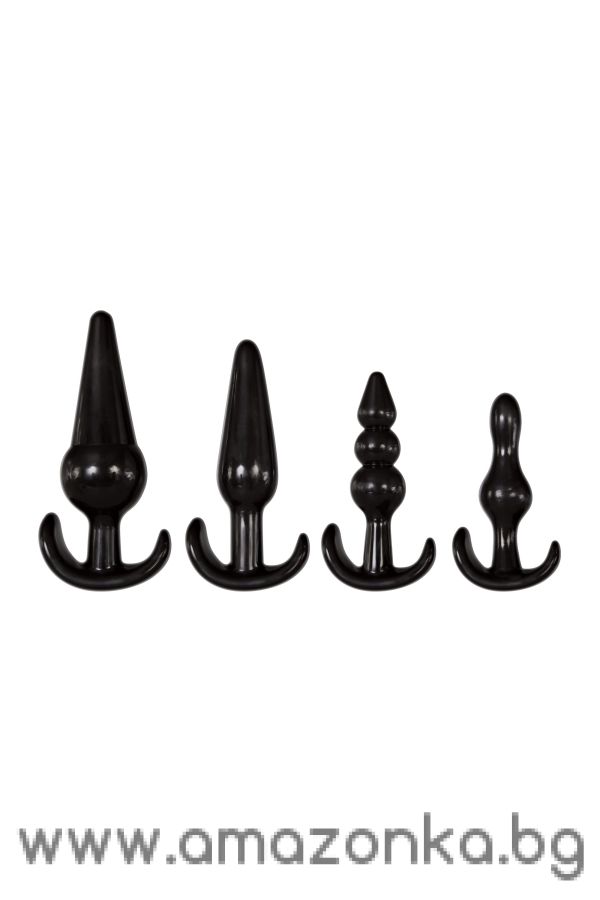 A&E 4 PIECE ANAL PLUG KIT