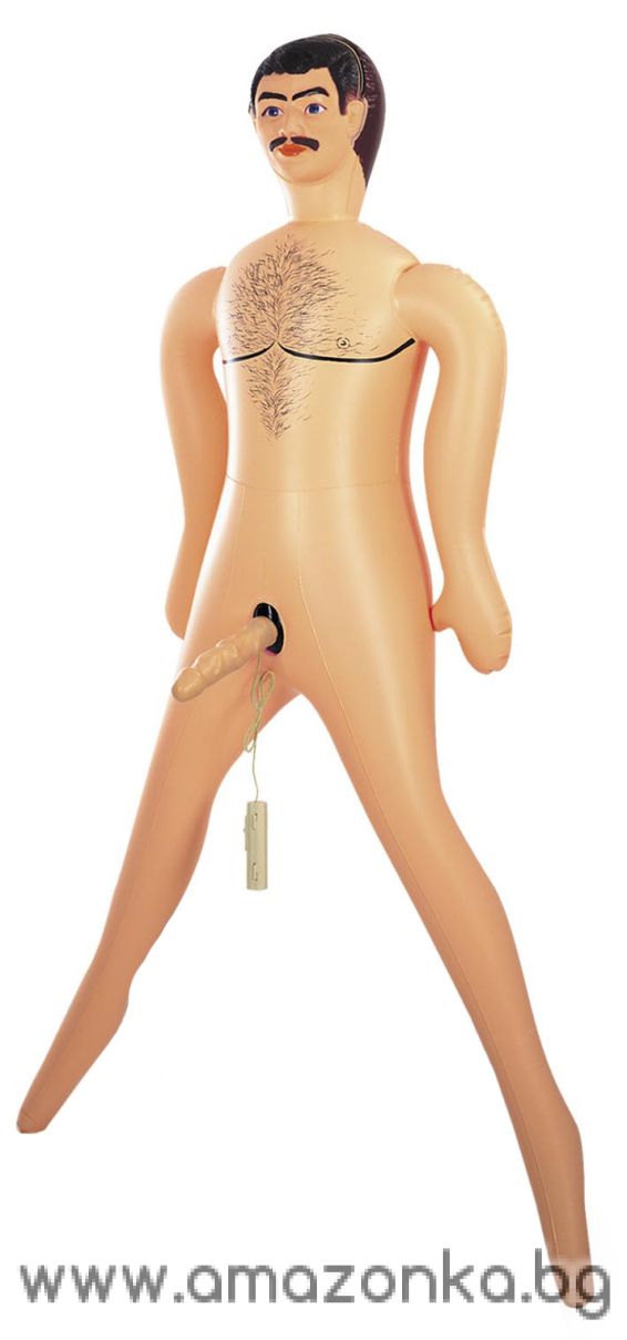 BIG JOHN PVC INFLATABLE DOLL WITH PENIS