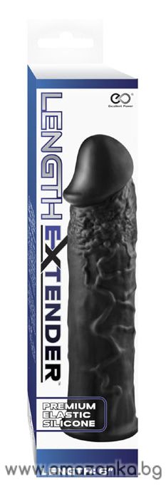 LENGTH EXTENDER SLEEVE 6INCH BLACK