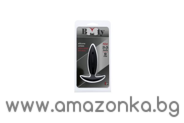 CHEEKY LOVE ANAL PLUG XTRA SMALL BLACK
