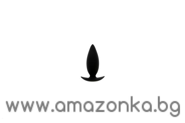 CHEEKY LOVE ANAL PLUG SMALL BLACK