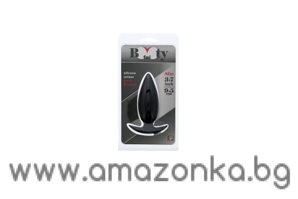 CHEEKY LOVE ANAL PLUG SMALL BLACK