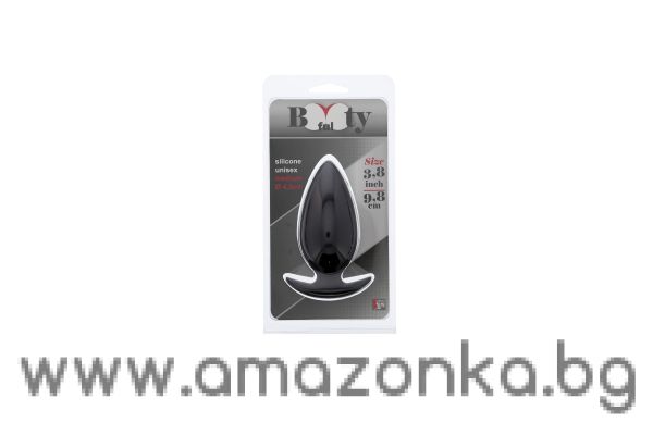 CHEEKY LOVE ANAL PLUG MEDIUM BLACK