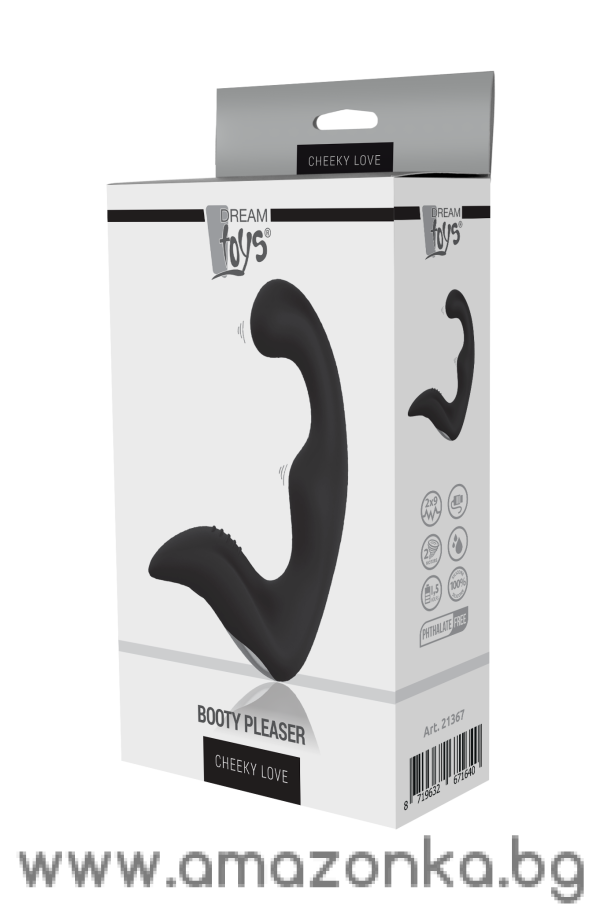 CHEEKY LOVE BOOTY PLEASER BLACK