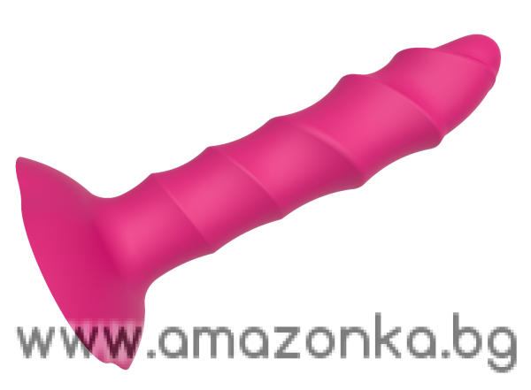 CHEEKY LOVE TWISTED PLUG WITH SUCTION CUP