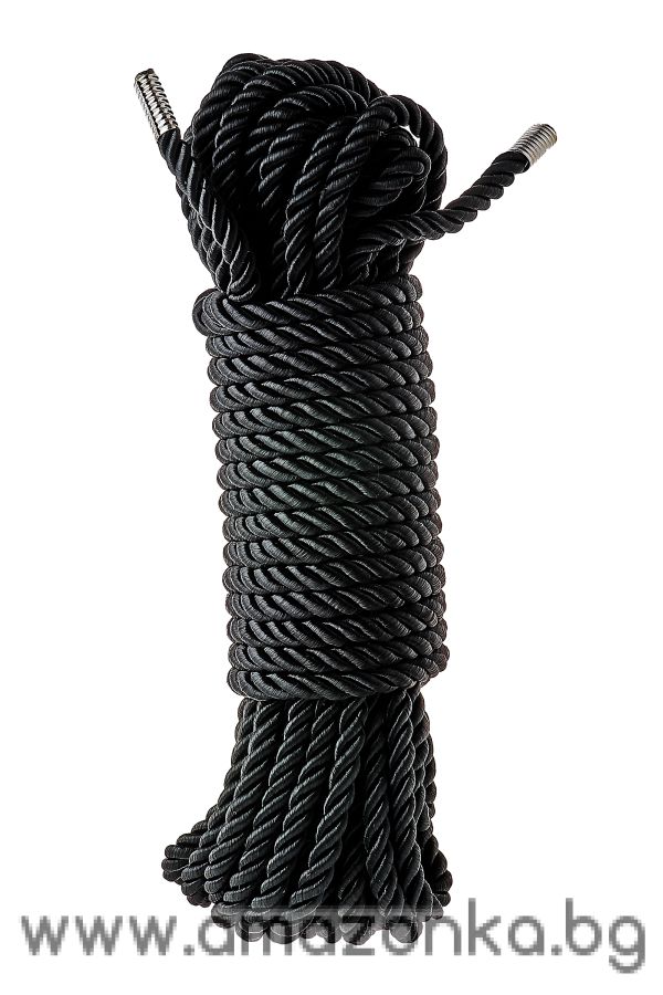 BLAZE DELUXE BONDAGE ROPE 10M BLACK