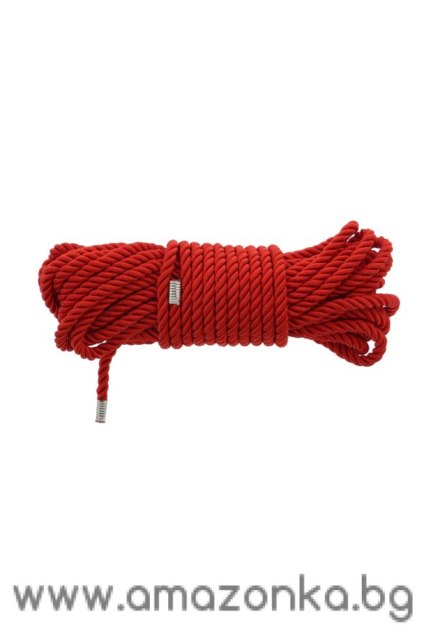 BLAZE DELUXE BONDAGE ROPE 10M RED