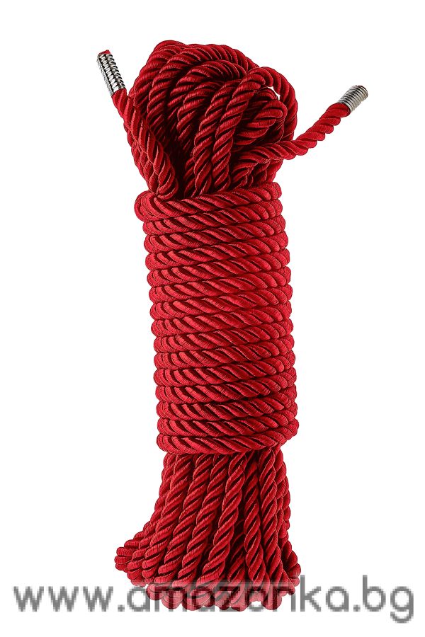 BLAZE DELUXE BONDAGE ROPE 10M RED