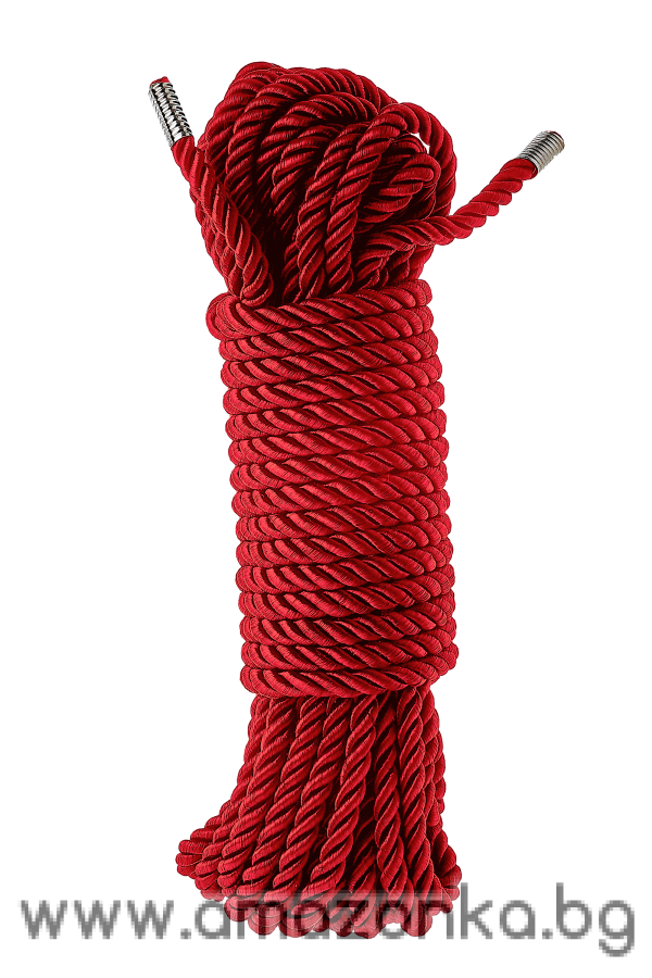 BLAZE DELUXE BONDAGE ROPE 10M RED