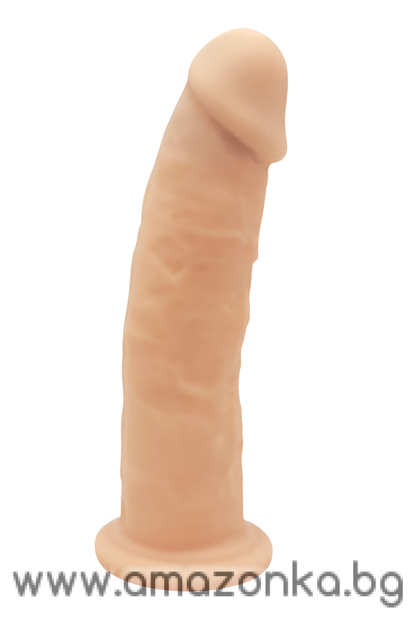 REAL LOVE DILDO 7.5INCH FLESH