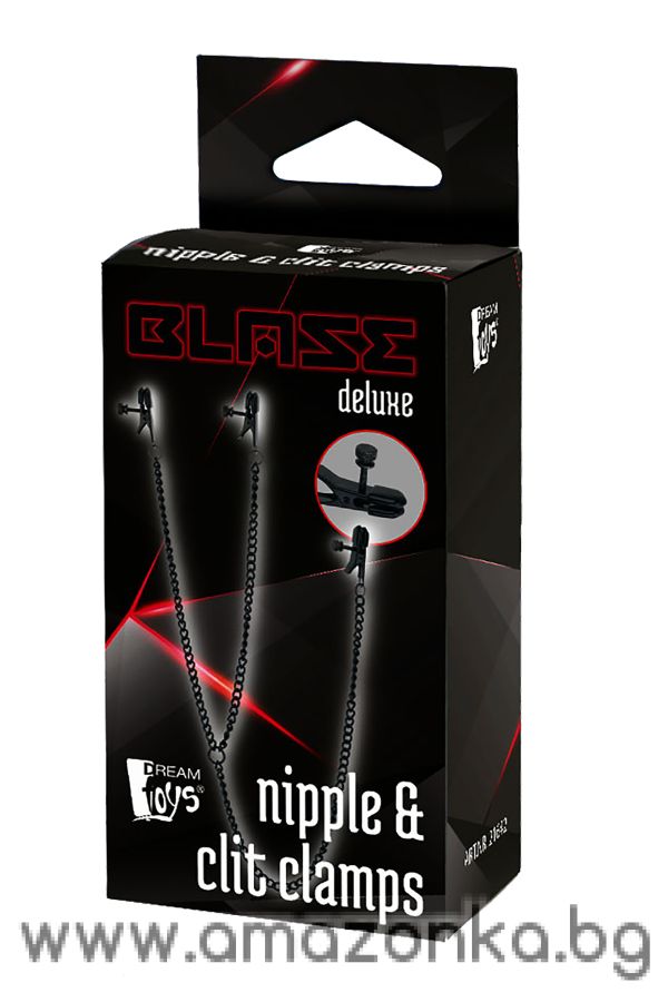BLAZE DELUXE NIPPLE & CLIT CLAMPS