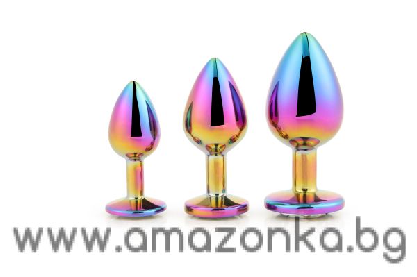 GLEAMING LOVE MULTICOLOUR PLUG SET