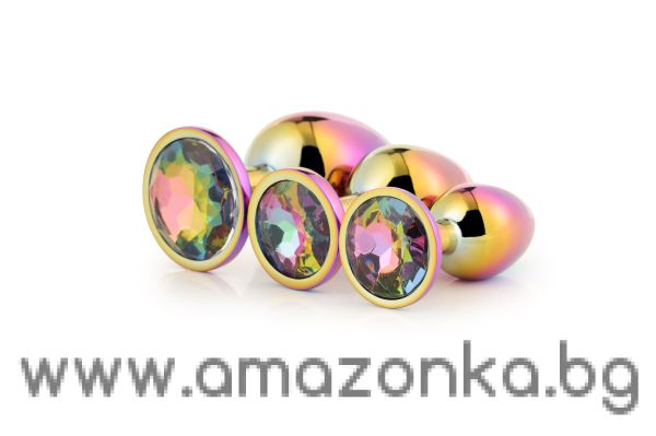 GLEAMING LOVE MULTICOLOUR PLUG SET