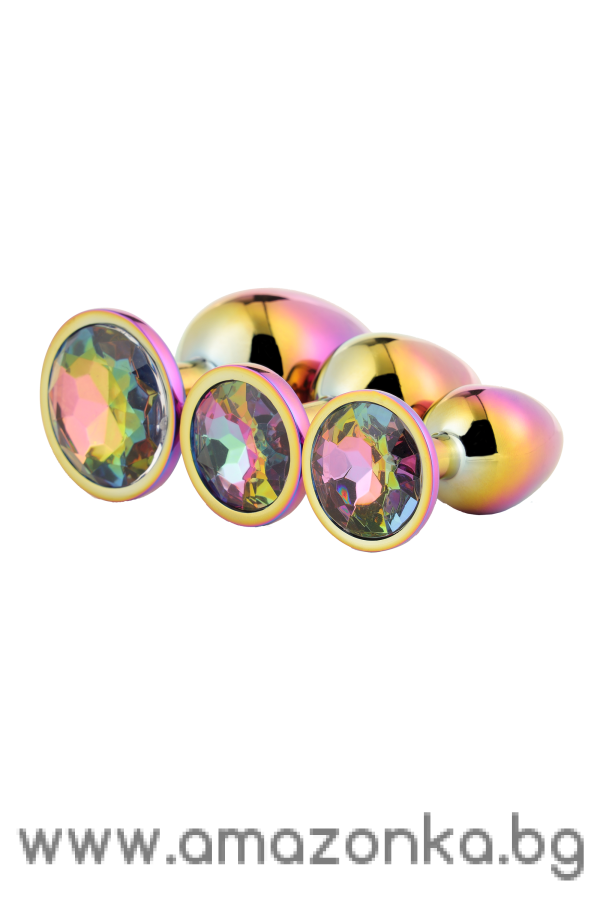 GLEAMING LOVE MULTICOLOUR PLUG SET