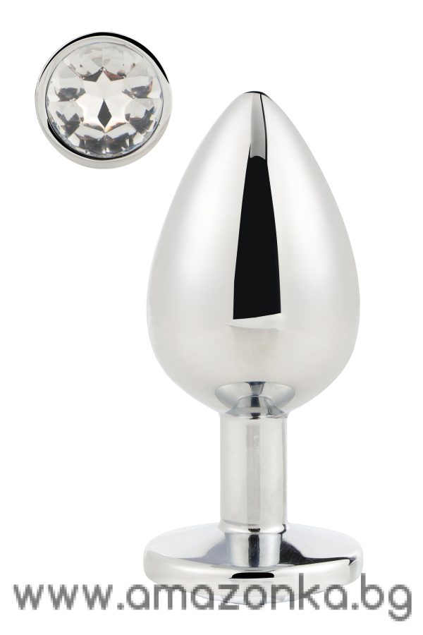 GLEAMING LOVE SILVER PLUG LARGE